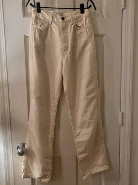 OZMA Ivory Jeans Pants size 26